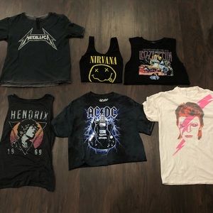 Band tee bundle